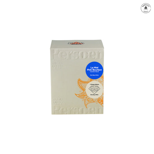 Persoen Drip Bag Coffee - La Miel Pink Bourbon Anaerobic Natural V Shape
