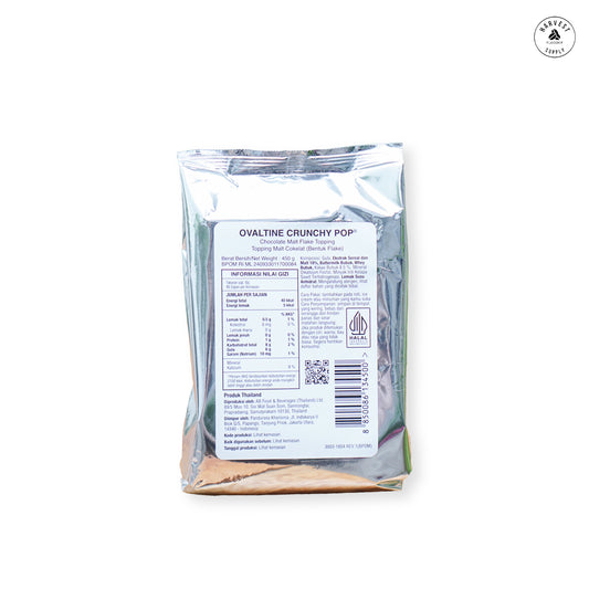 Ovaltine Crunchy Pop Chocolate Malt Flakes Topping - 450gr