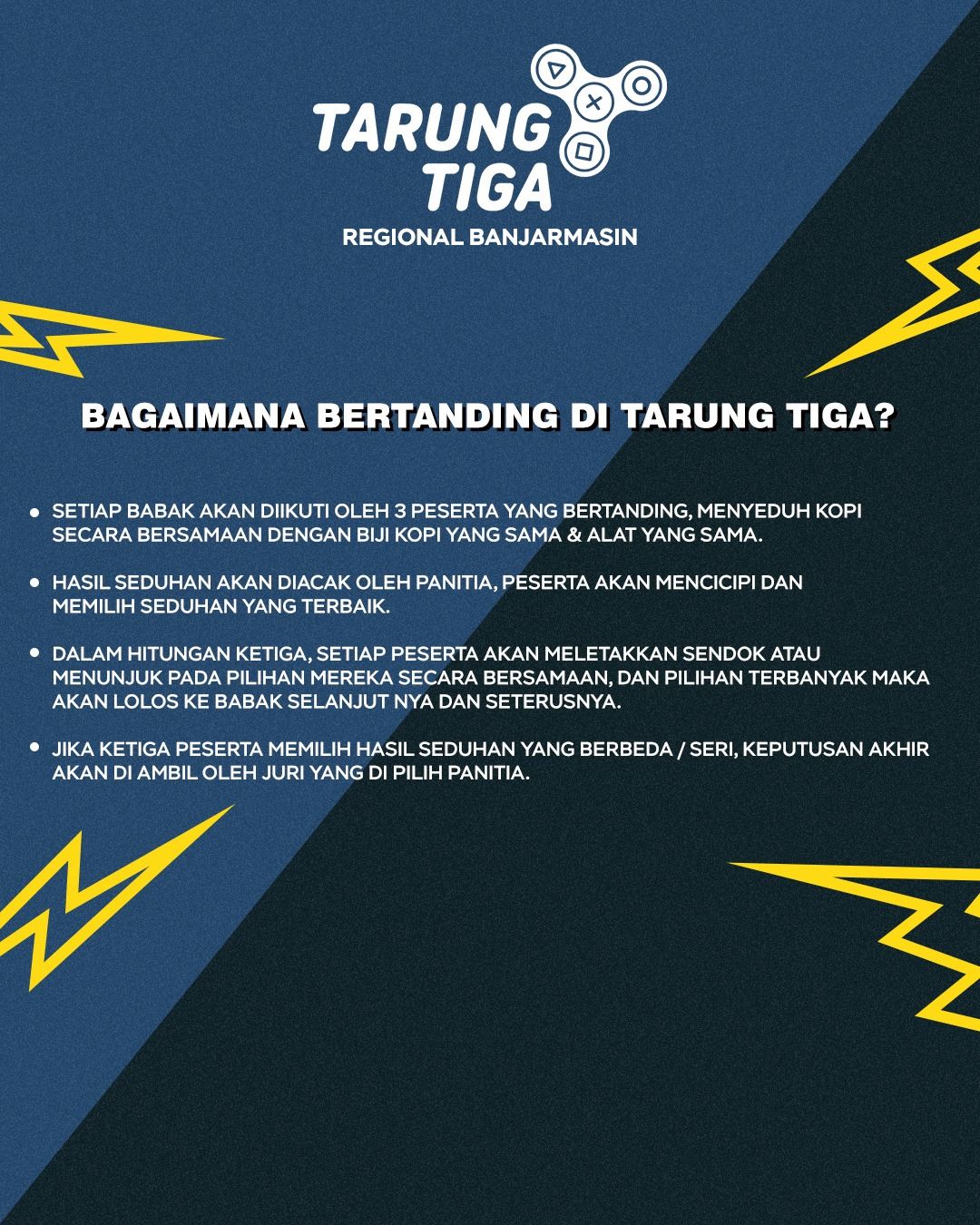 Tarung Tiga - Harvest Supply Early Ticket