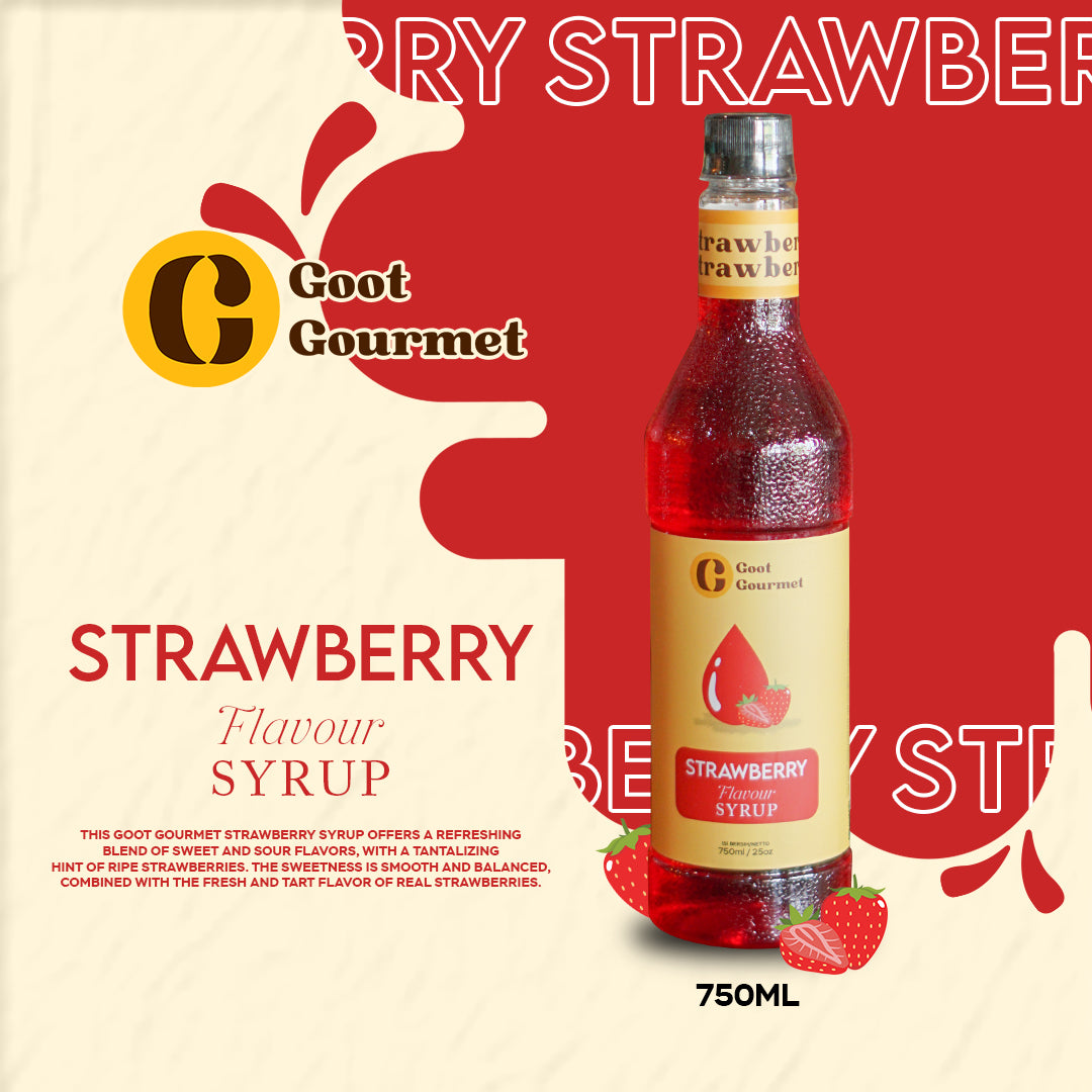 Goot Gourmet - Strawberry Syrup