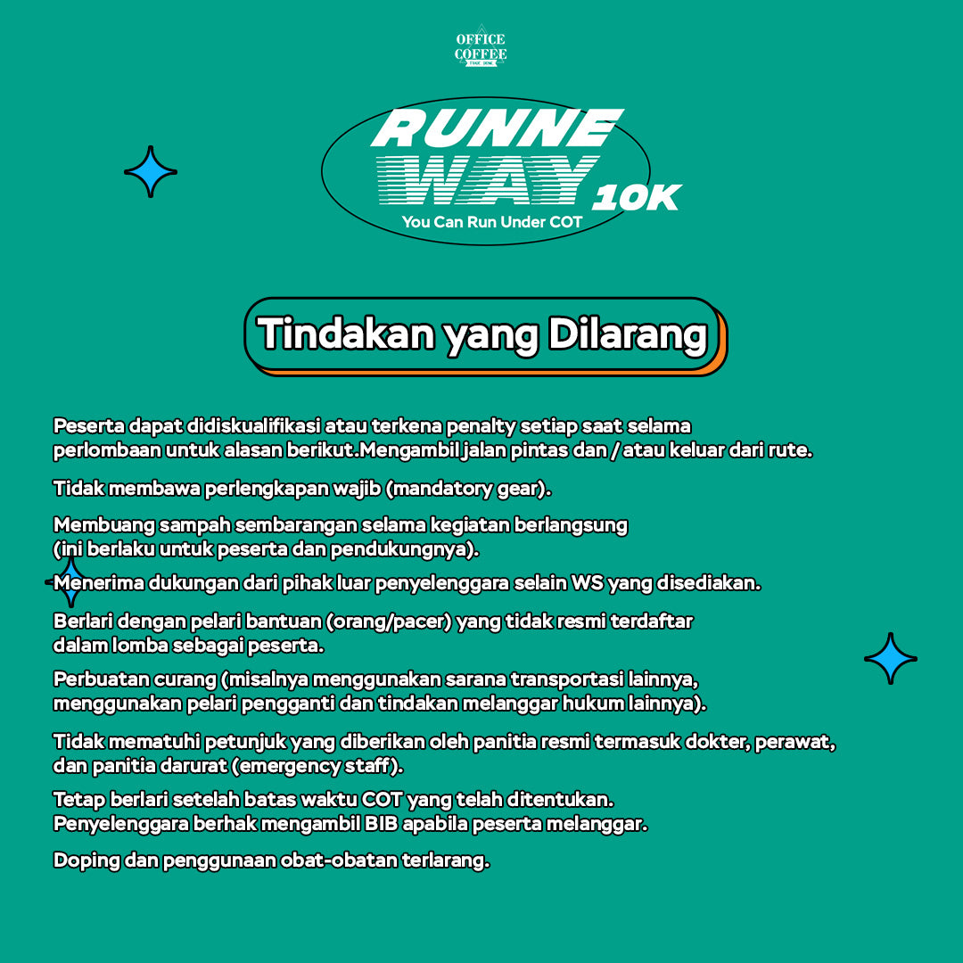 RUNNEWAY 10K - EARLY BIRD
