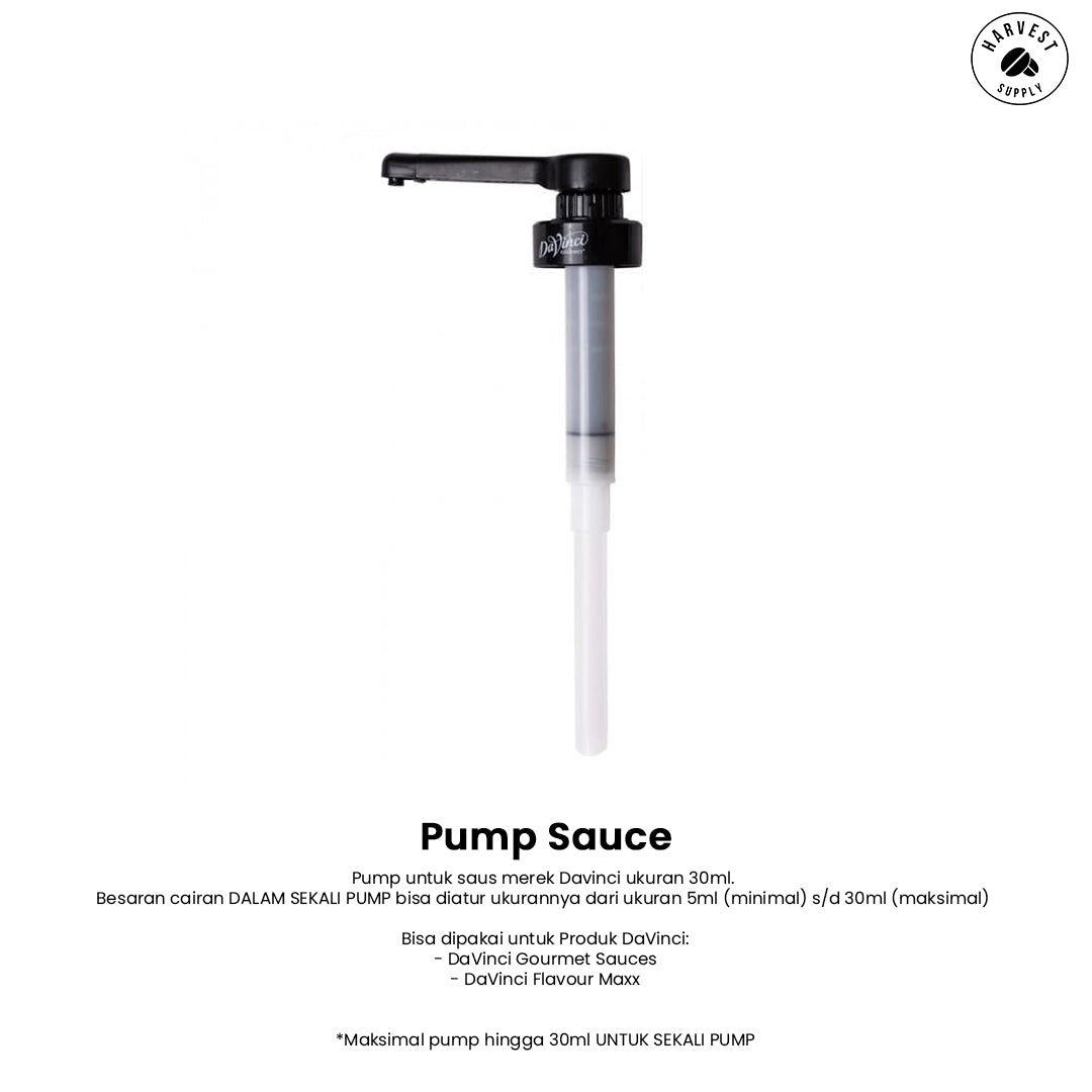 DaVinci Pump Sauce Flagship Harvest Supply