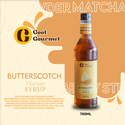 Goot Gourmet - Butterscotch Syrup