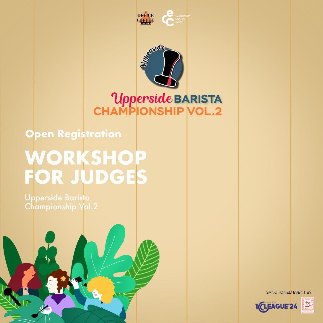 Workshop for Judges Upperside Barista Championship 2024