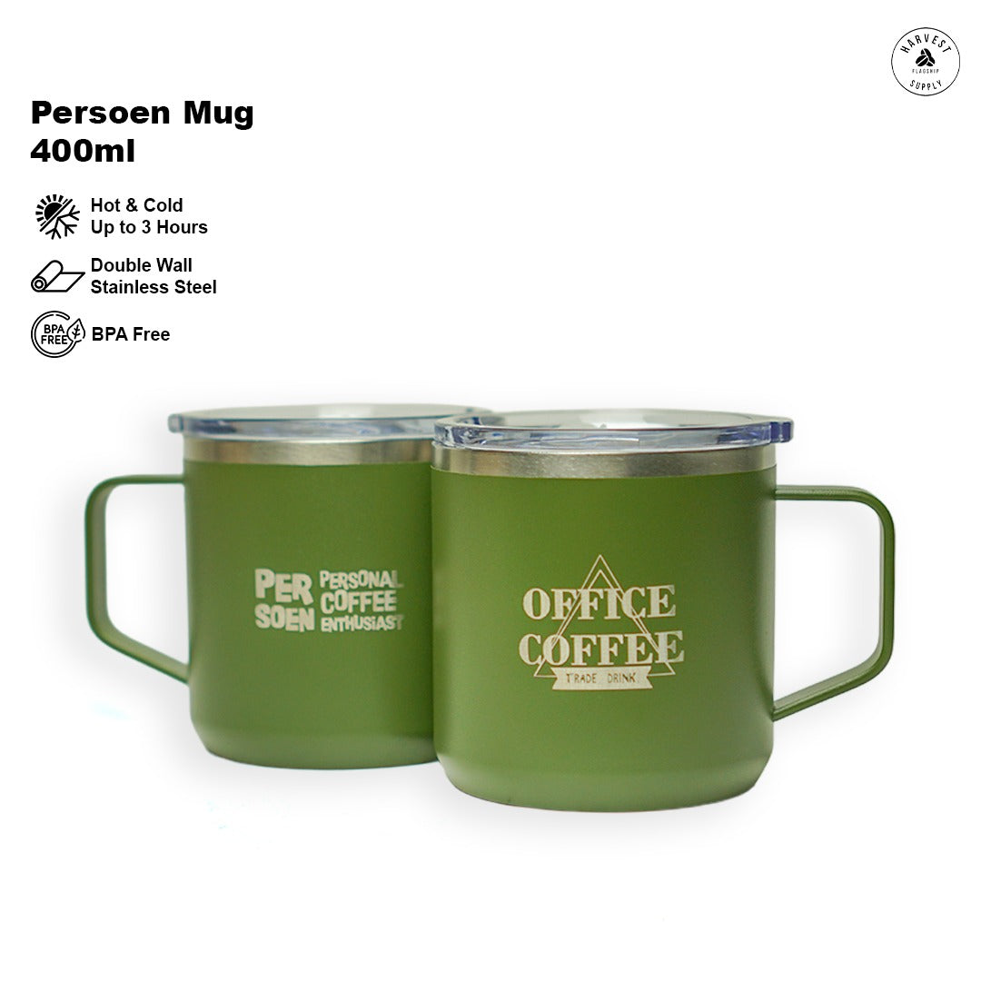 Persoen Mug Green V.2 - Office Coffee