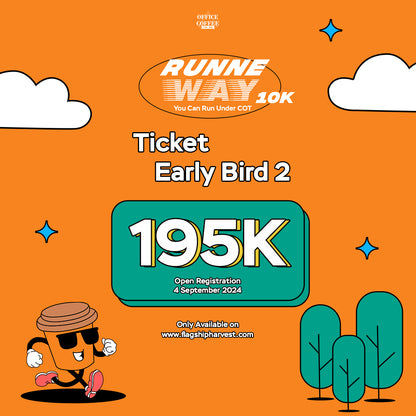 RUNNEWAY 10K - EARLY BIRD