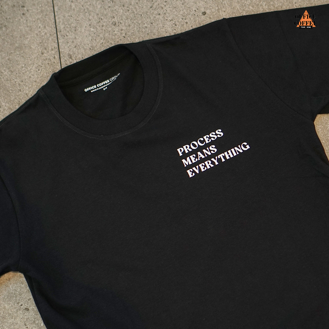 Merchandise Series T-Shirt Office Coffee - Black