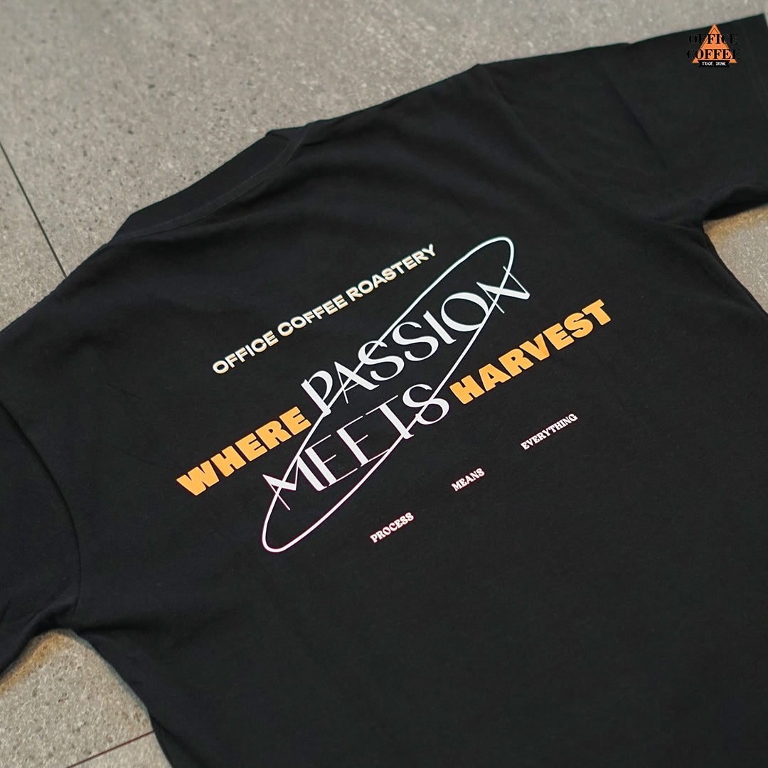 Merchandise Series T-Shirt Office Coffee - Black