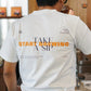 Merchandise Series T-Shirt Office Coffee - White