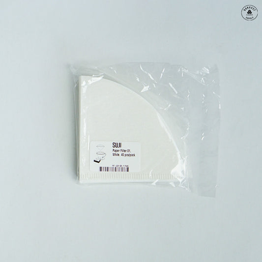 SUJI - Paper Filter 01, White , 40pcs/pack