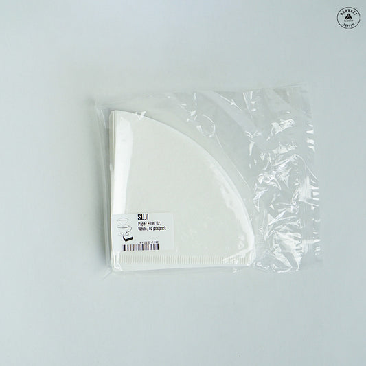 SUJI - Paper Filter 02, White, 40 pcs/pack