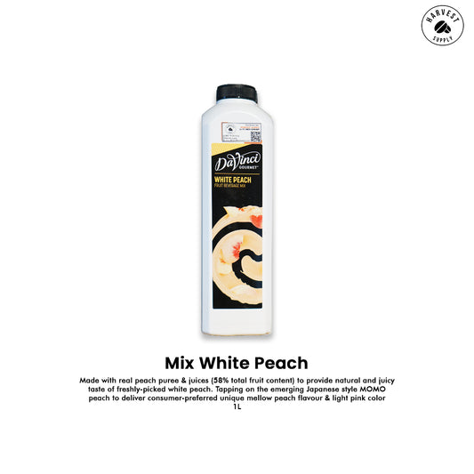 DaVinci White Peach Fruit Mix