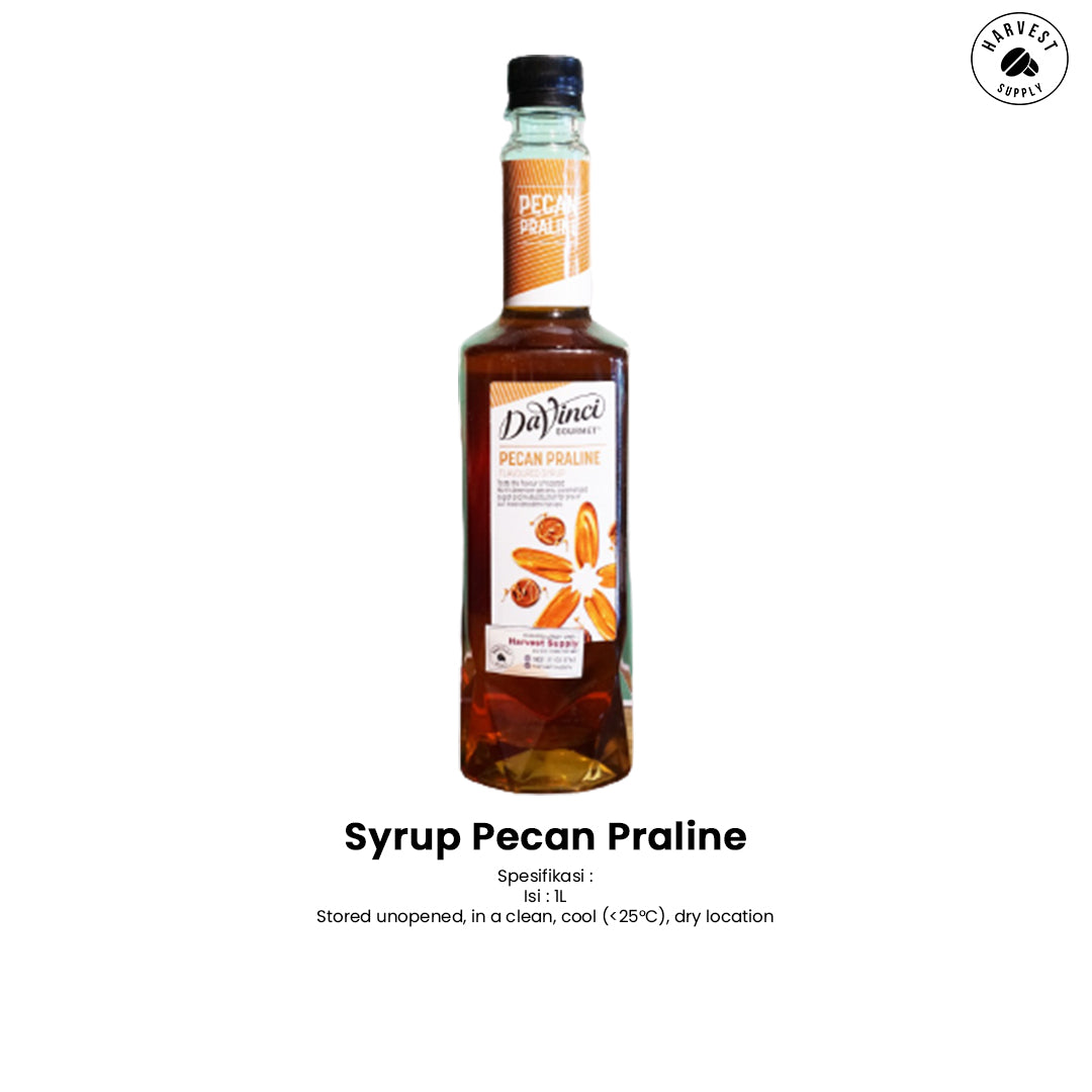 DaVinci Pecan Paraline Syrup Flagship Harvest Supply